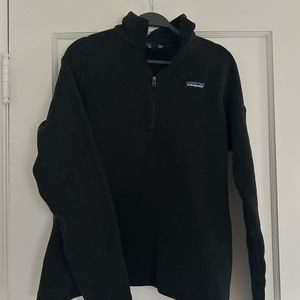 Patagonia Women’s Better Sweater 1/4 Zip Fleece Black